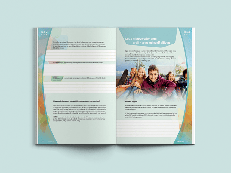 basischoolboek ontwerp door kasia nu