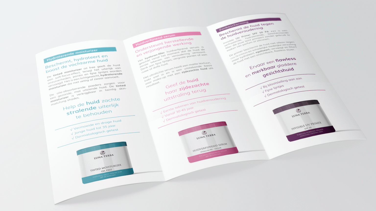 Folder ontwerp door Kasia NU