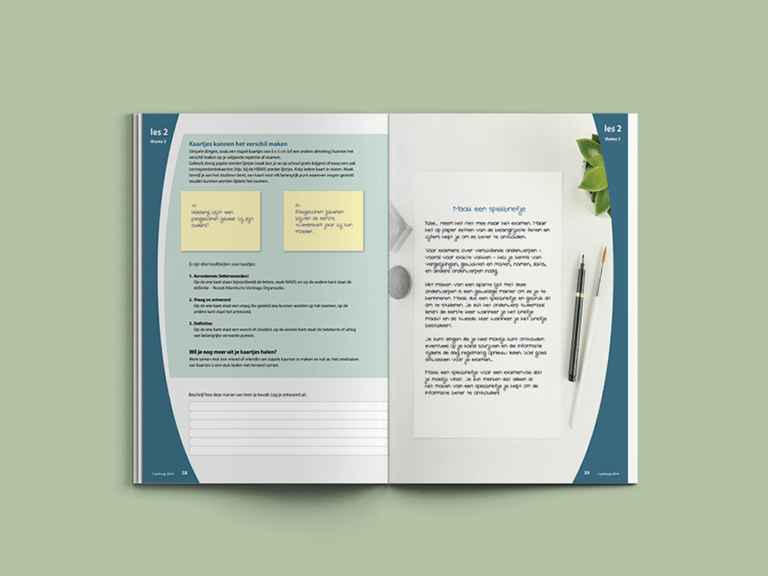 examenboek ontwerp door kasia nu